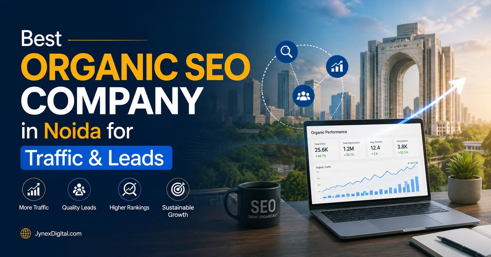 ​Best Organic SEO Company in Noida for Traffic & Leads